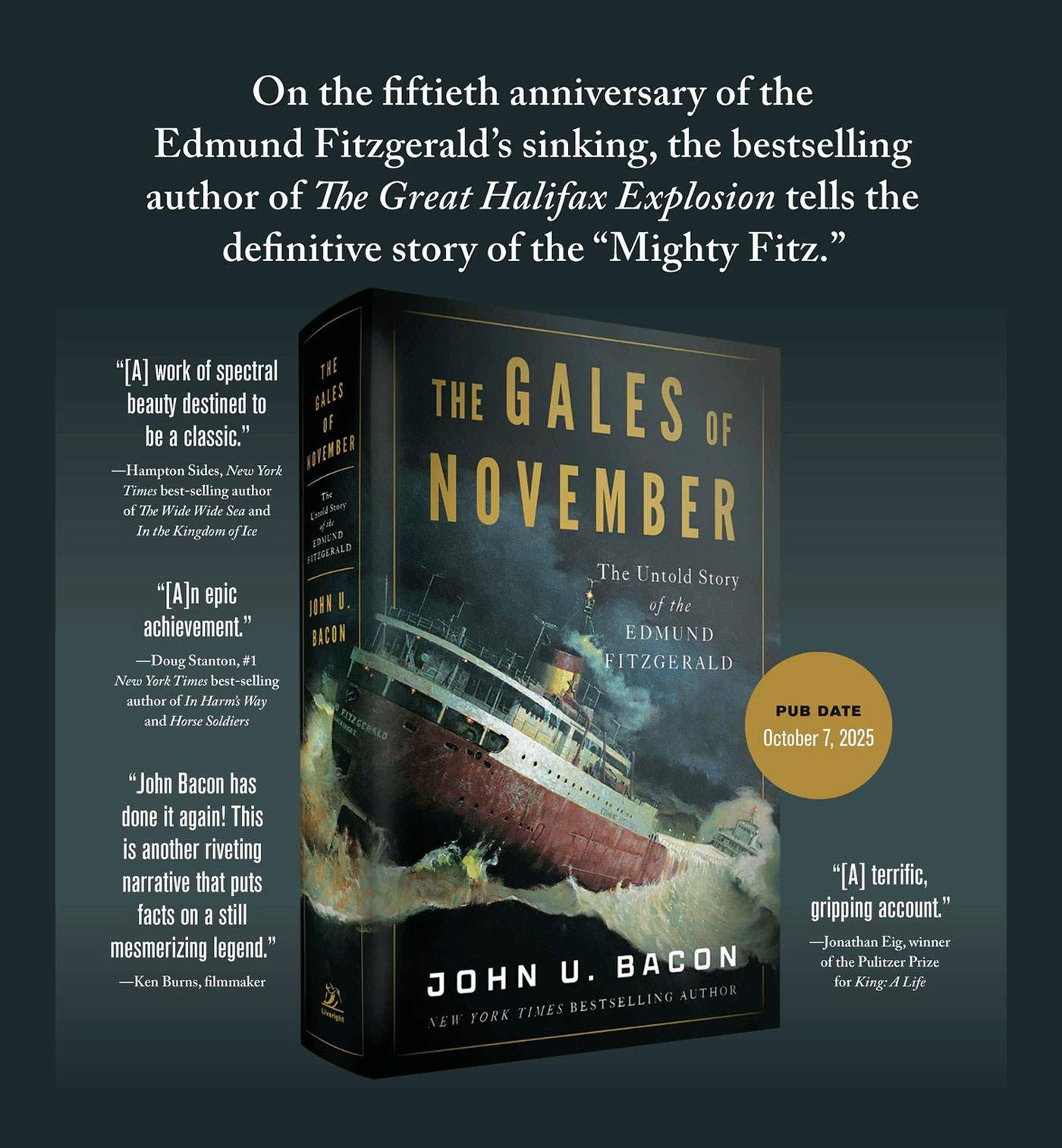 The Gales of November book cover